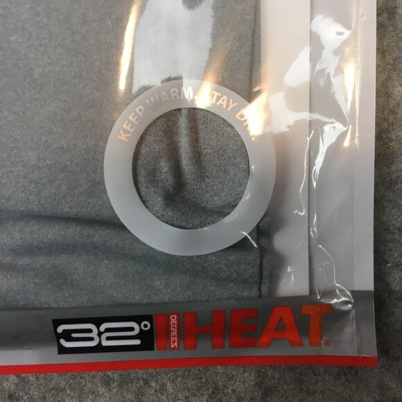 32 Degrees Leggings Womens XS Base Layer Heat Extra Warm Light Gray Sleet Solid - Picture 2 of 6